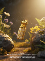CR7 golden perfume bottle with detailed body