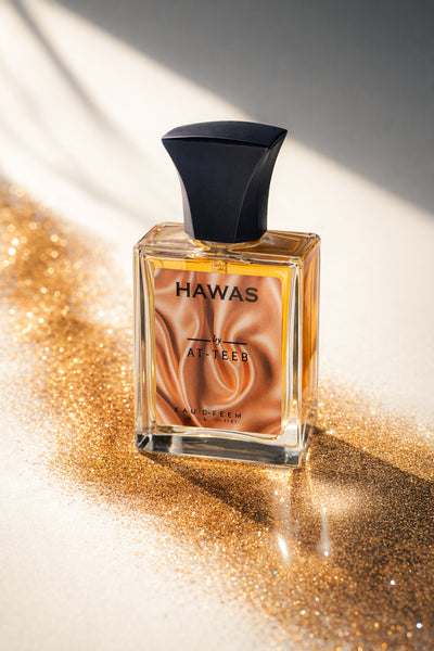 HAWAS eau de parfum 50 ml bottle with black cap